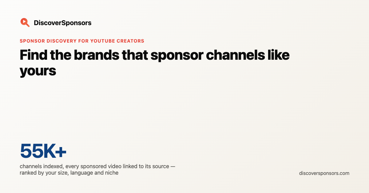 DiscoverSponsors